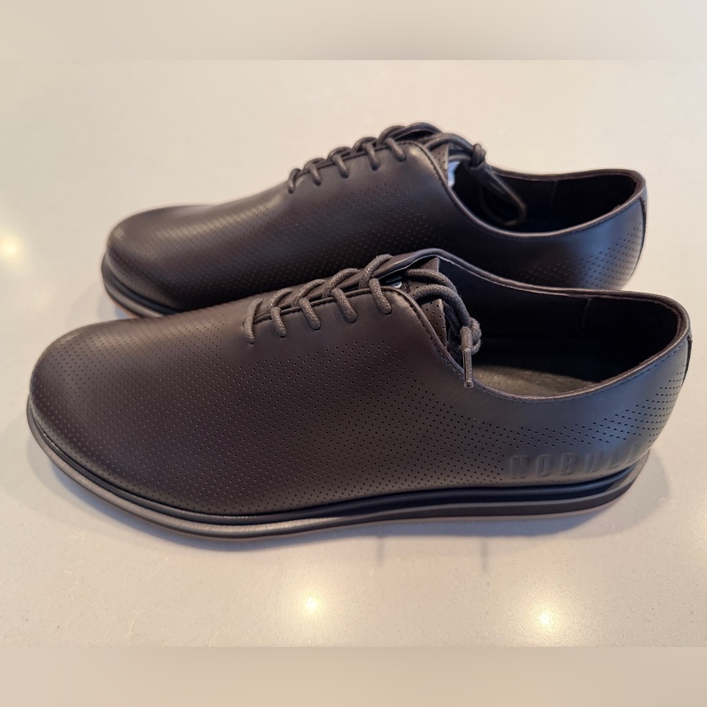 NOBULL Dress Shoes Brown Perforated Oxfords (BNIB)